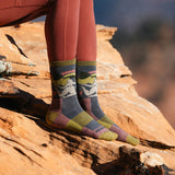 Trailblazer Micro Crew Lightweight Hiking Sock