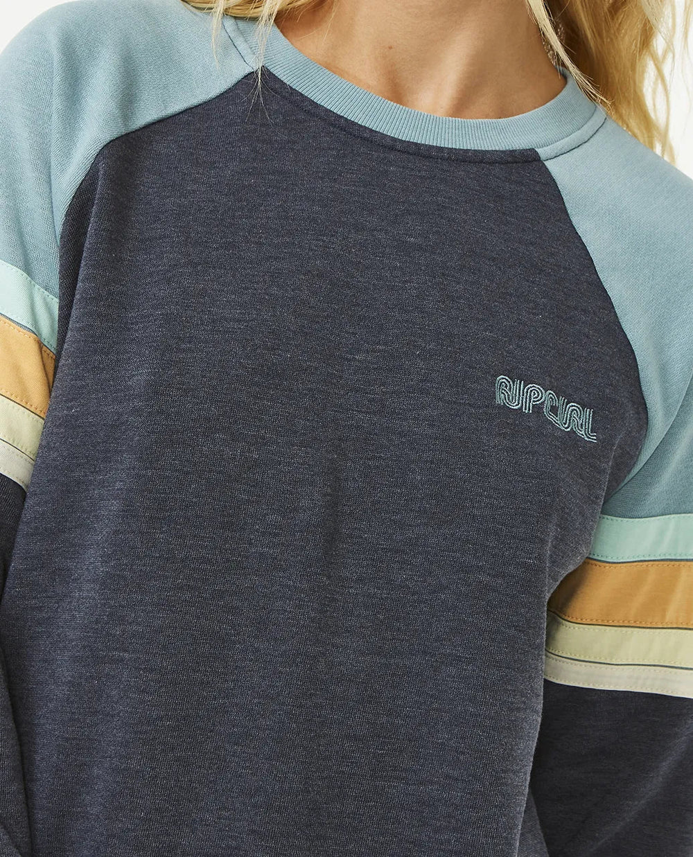 Surf Revival Raglan Fleece Pullover | S4 Supplies