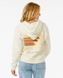 Line Up Relaxed zip hooded Fleece Woman | S4 Supplies