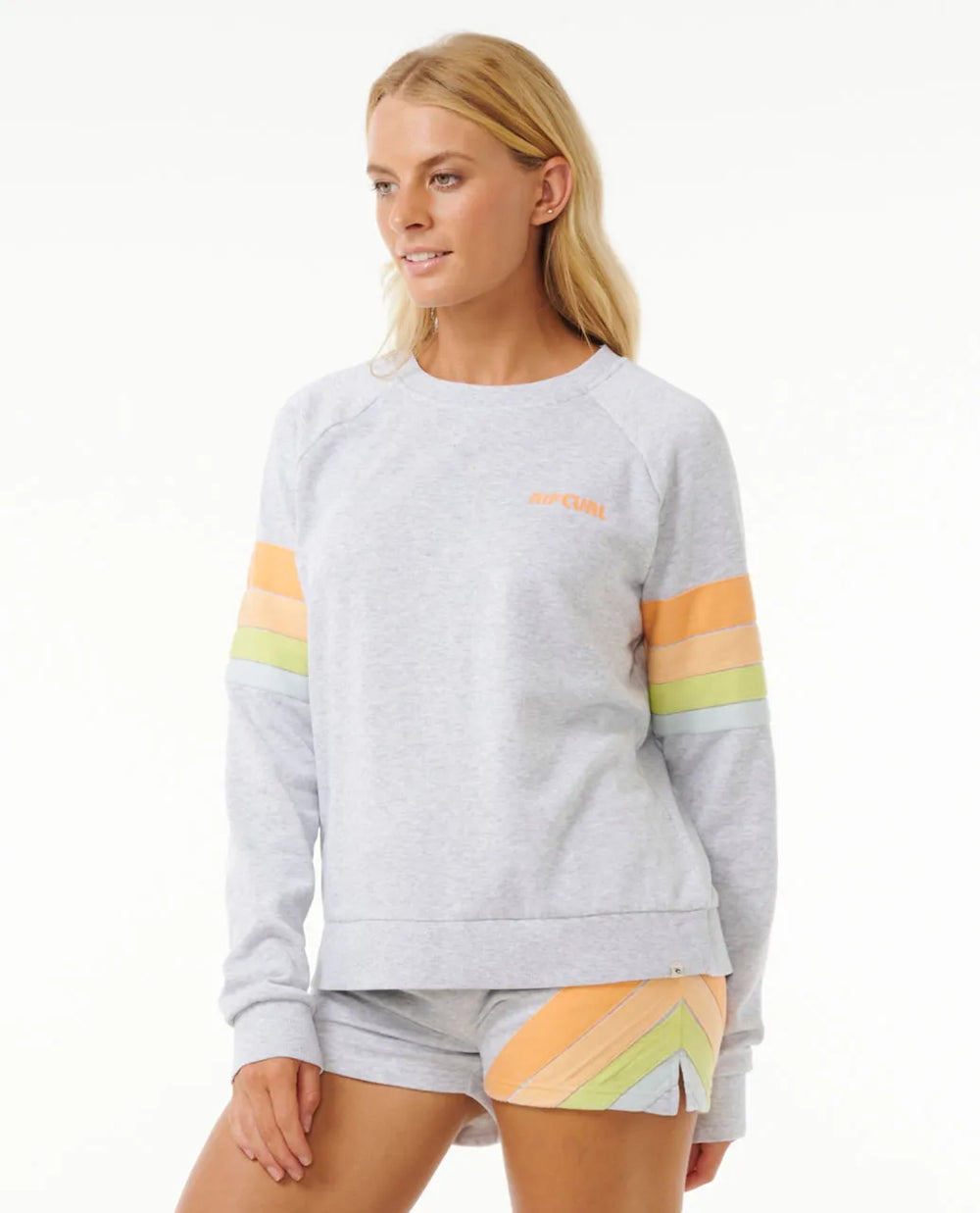 Pullover mit Rundhalsausschnitt High Tide Raglan