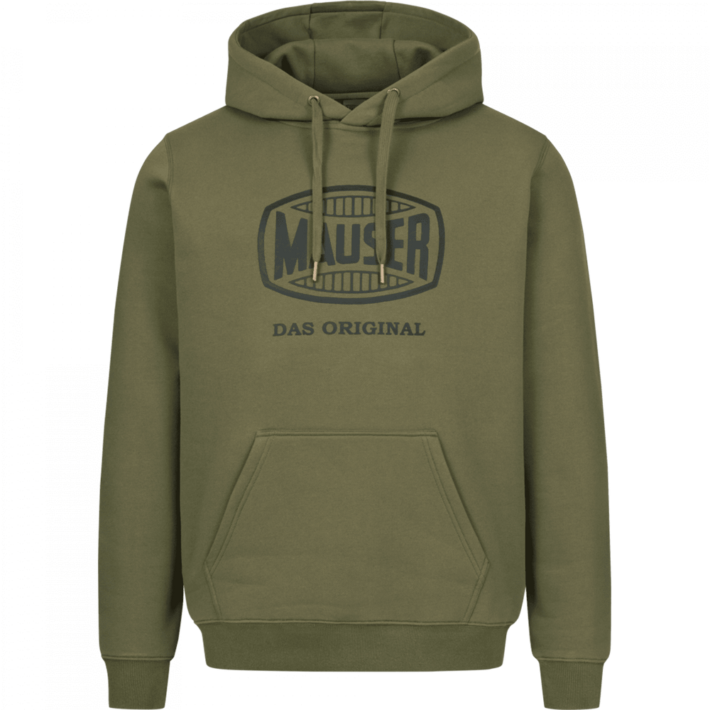 MAUSER Original Hoodie Herren | S4 Supplies, grüner Hoddie mit Logo 