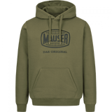 MAUSER Original Hoodie Herren | S4 Supplies, grüner Hoddie mit Logo 