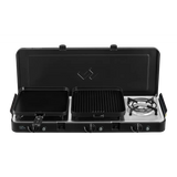 3 Cook Turbo FFD Deluxe und 2 Cook Plancha im Set