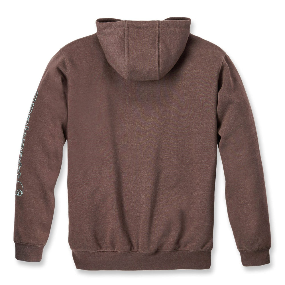 LOOSE FIT MIDWEIGHT LOGO SLEEVE GRAPHIC SWEATSHIRT