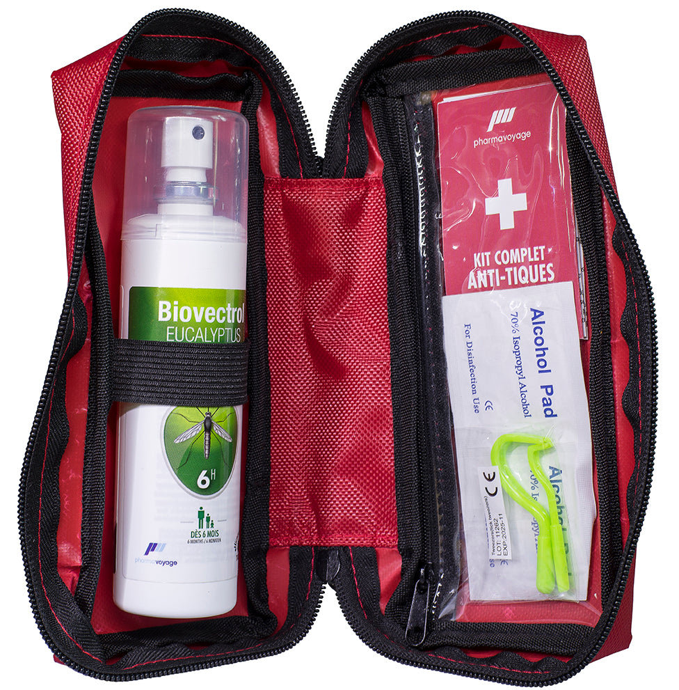 Pharmavoyage First Aid Anti-tick - Erste Hilfe Kit Zecken