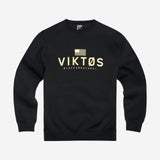 S4 Supplies/Pulli/ Viktos Pulli/schwarzer Pulli mit Aufdruck