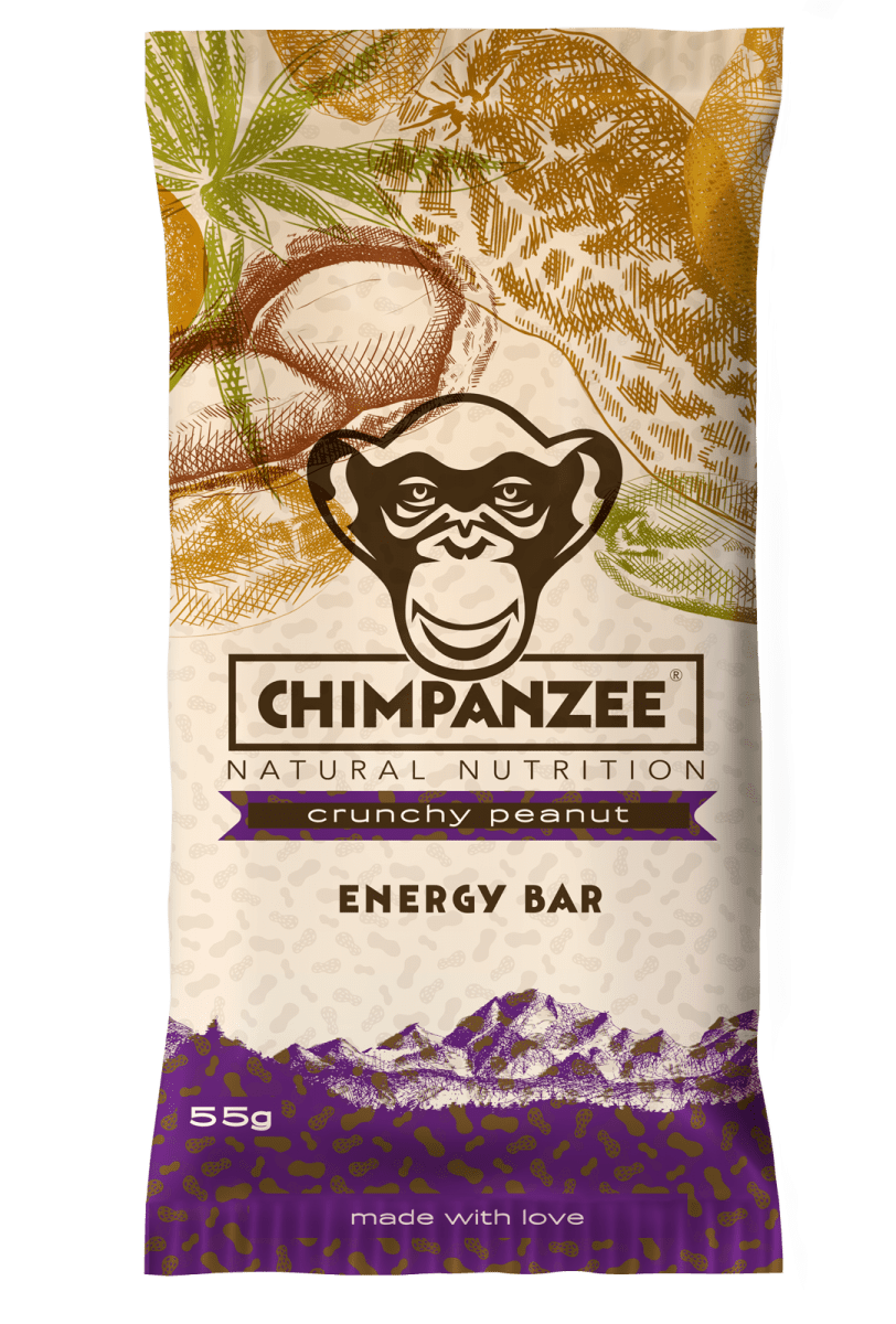Chimpanzee Energy Bar Crunchy Peanut | S4 Supplies