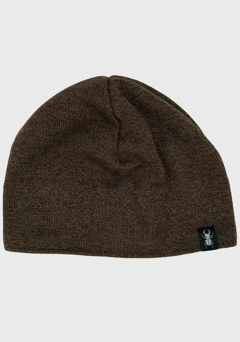 Armybug Beanie in Braun mit Innenfleece