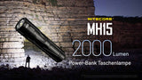 Nitecore MH15- 2000 Lumen | S4 Supplies