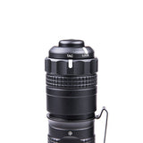 NEXTORCH TA30D MAX - 4000 Lumen Taktische LED Taschenlampe - Nano Keramik Glasbrecher - Stroboskopfunktion, inkl. FR-3 Führungshilfe