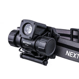 NEXTORCH oStar - Wetterfeste LED-Stirnlampe mit Montageplatte für NVG-Montage an Einsatzhelmen