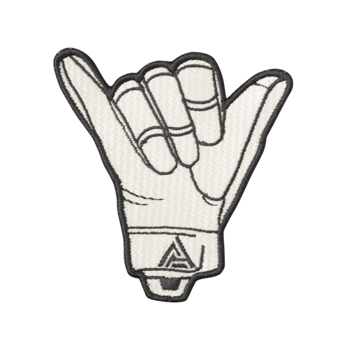 Patch Shaka - White | S4 Supplies