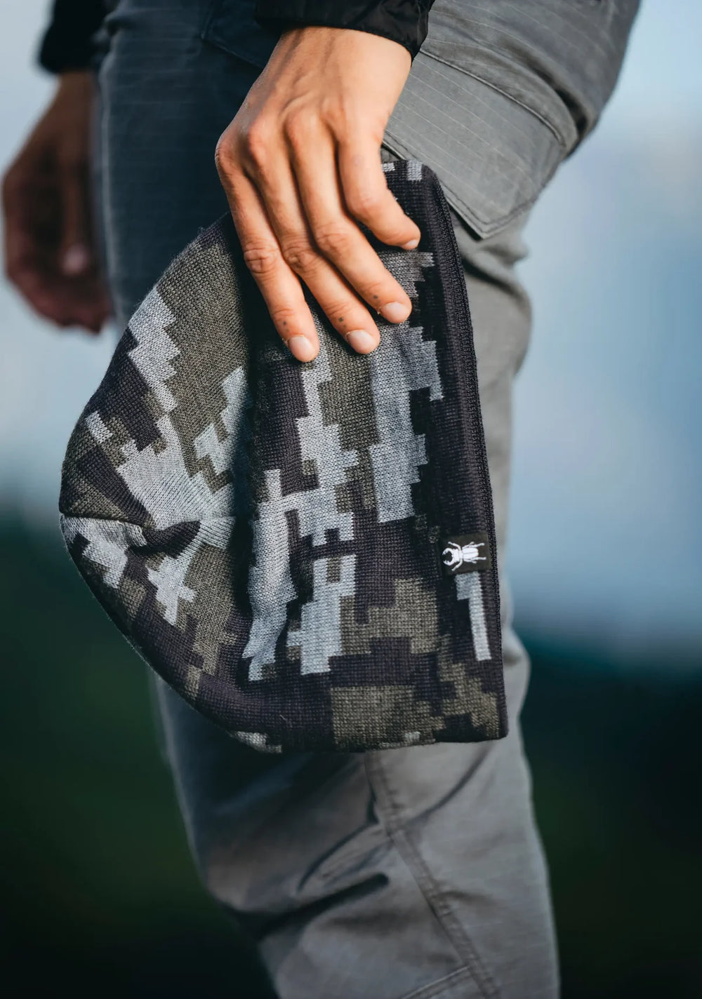 ArmyBug Pixel Beanie