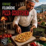 CONVAR™ Feldküche Pizza-Schiffchen (100g) [inkl. Heizelement & Heizbeutel]