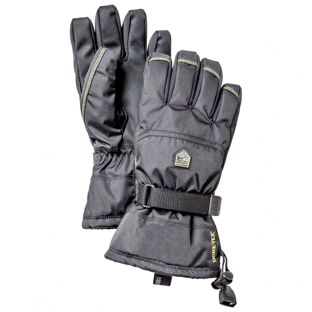 Handschuhe Hestra Gauntlet Gore-Tex 5 Finger Kinder Schwarz 5