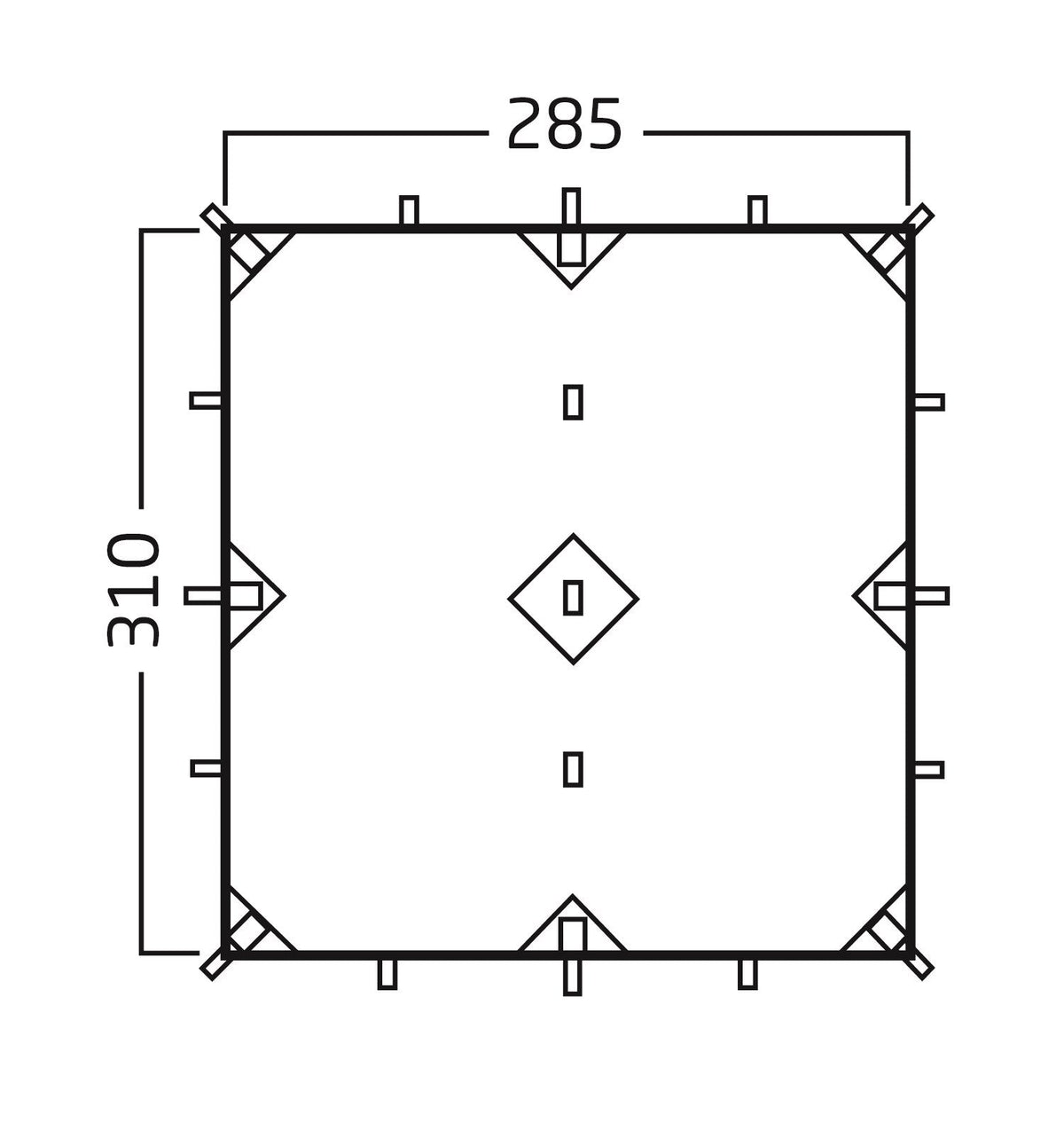 nordisk voss 9 pu tarp Voss 9 PU Tarp S4 Supplies
