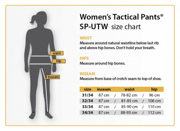 WOMENS UTP Resized® (Urban Tactical Pants®) - PolyCotton Ripstop | S4 Supplies
