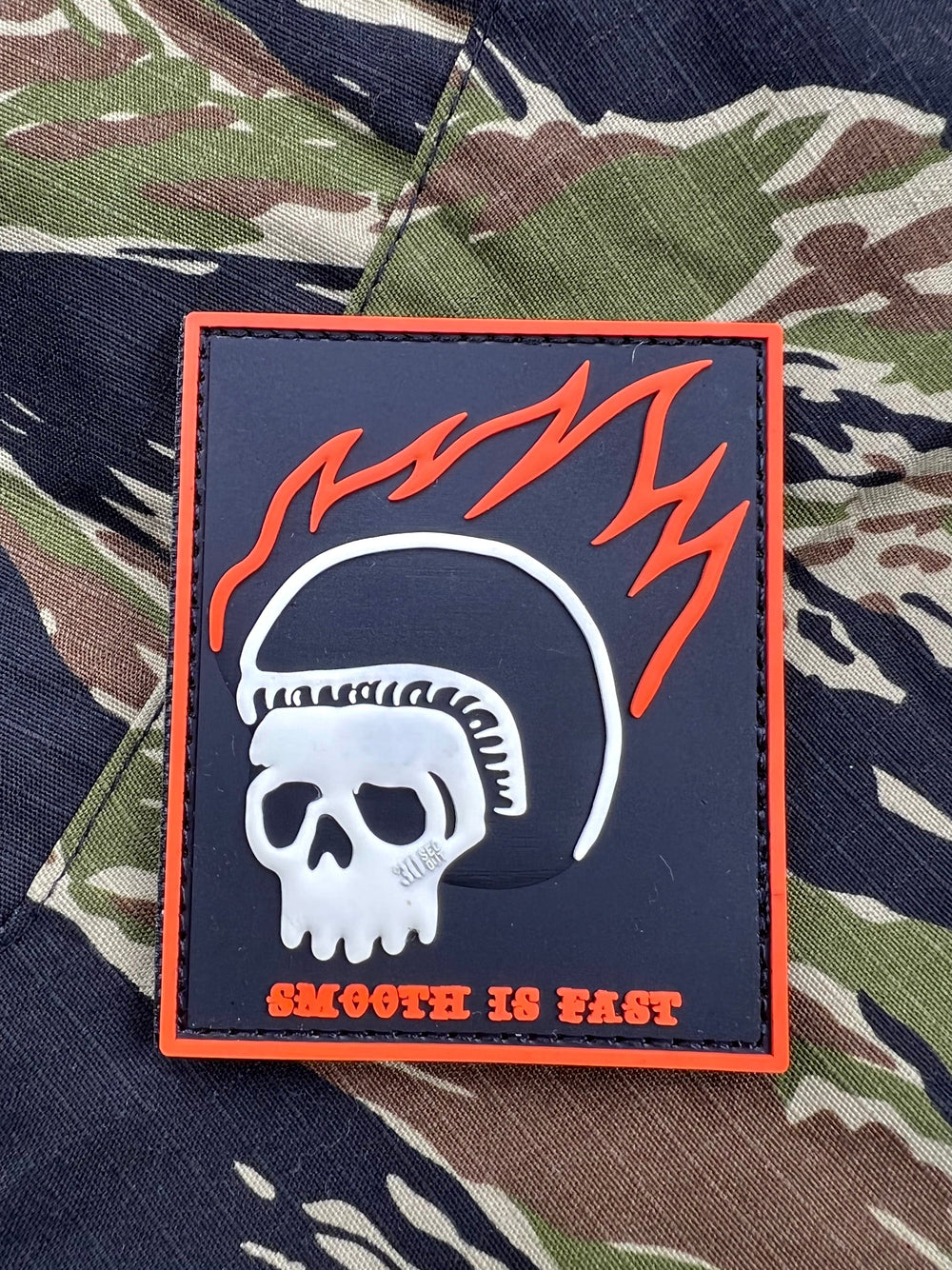 Smooth is fast - Skull Edition - Morale Patch | S4 Supplies